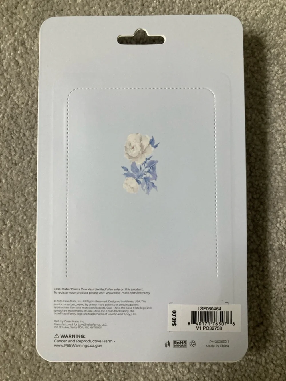 IN-HAND | LoveShackFancy x Target Case-Mate Zipper Coin Pouch